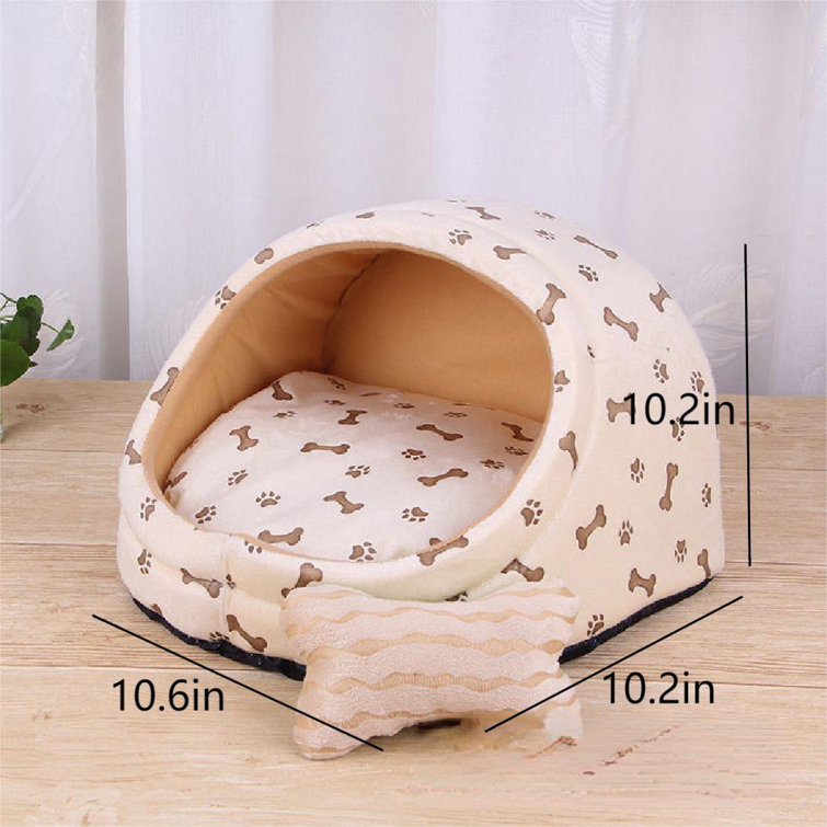 Large dome 2025 dog bed